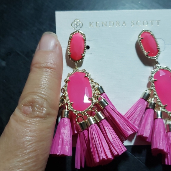 Kendra Scott Christina Statement Earrings - Picture 2 of 2